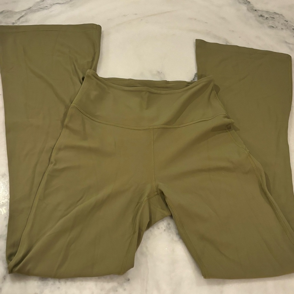 Lululemon Green Groove Flare Pants